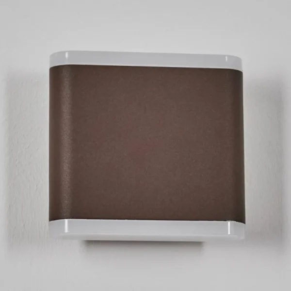 hofstein Gamas Lampe murale d´extérieur, Luminaire Up & Down, Applique murale LED Rouille, 1 lumière* Lampes Modernes