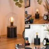 hofstein Gastor Boule lumineuse, Lampe de bureau, Lampe à poser Clair, 1 lumière* Lampes En Verre