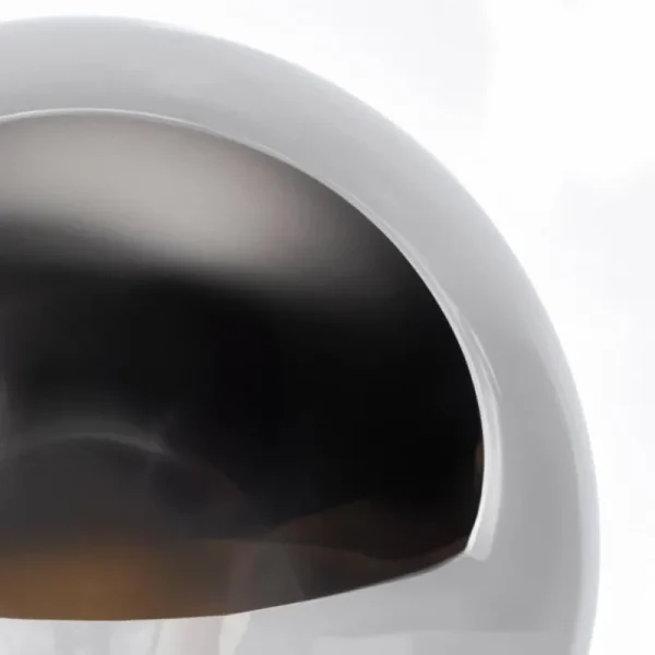 hofstein Gastor Boule lumineuse, Lampe de bureau, Lampe à poser Chrome, Fumé, 1 lumière* Lampes Modernes