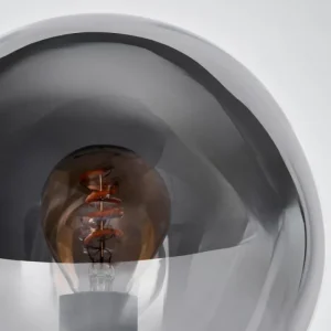 hofstein Gastor Boule lumineuse, Lampe de bureau, Lampe à poser Fumé, 1 lumière* Lampes Modernes