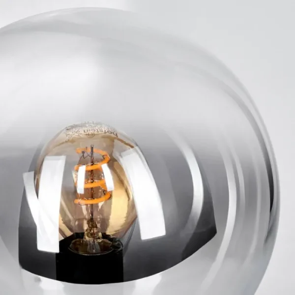 hofstein Gastor Boule lumineuse, Lampe de bureau, Lampe à poser Clair, Fumé, 1 lumière* Lampes Modernes