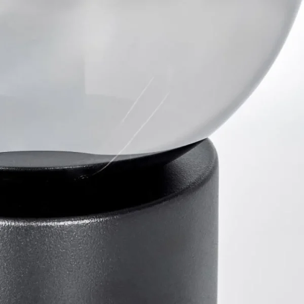 hofstein Gastor Boule lumineuse, Lampe de bureau, Lampe à poser Chrome, Fumé, 1 lumière* Lampes Modernes