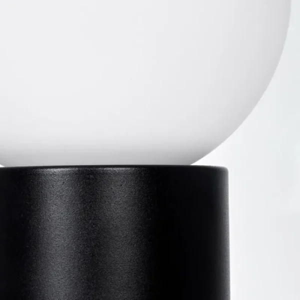 hofstein Gastor Boule lumineuse, Lampe de bureau, Lampe à poser Blanc, 1 lumière* Lampes En Verre