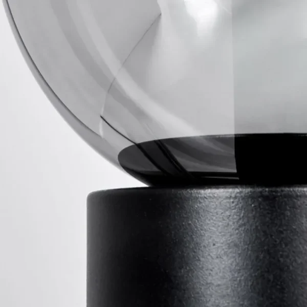 hofstein Gastor Boule lumineuse, Lampe de bureau, Lampe à poser Clair, Fumé, 1 lumière* Lampes Modernes