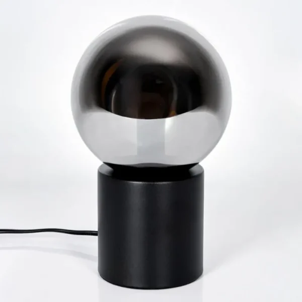hofstein Gastor Boule lumineuse, Lampe de bureau, Lampe à poser Chrome, Fumé, 1 lumière* Lampes Modernes