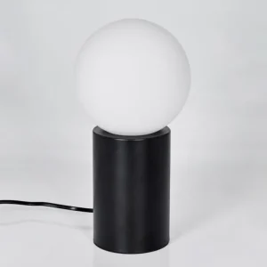 hofstein Gastor Boule lumineuse, Lampe de bureau, Lampe à poser Blanc, 1 lumière* Lampes En Verre