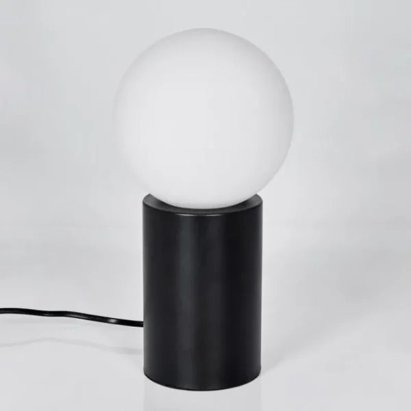 hofstein Gastor Boule lumineuse, Lampe de bureau, Lampe à poser Blanc, 1 lumière* Lampes En Verre