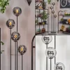 hofstein Gastor Lampadaire 30 cm Chrome, Fumé, 4 lumières* Lampes Modernes