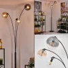 hofstein Gastor Lampadaire Ambre, Clair, Fumé, 3 lumières* Lampes Modernes
