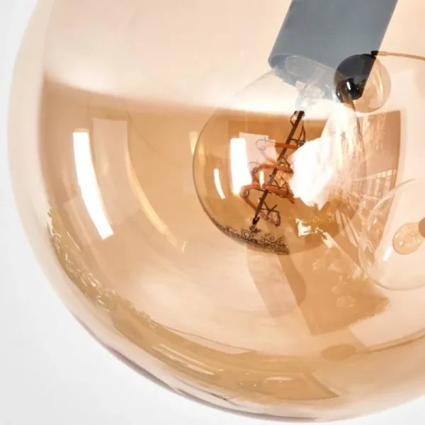 hofstein Gastor Lampadaire Ambre, Clair, Fumé, 3 lumières* Lampes Modernes