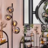 hofstein Gastor Lampadaire Chrome, Fumé, 4 lumières* Lampes Modernes