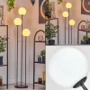 hofstein Gastor Lampadaire Noir, 3 lumières* Lampes En Verre