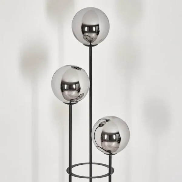 hofstein Gastor Lampadaire Noir, 3 lumières* Lampes Modernes
