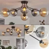 hofstein Gastor Plafonnier 74 cm Ambre, Clair, Fumé, 6 lumières* Lampes Modernes