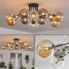 hofstein Gastor Plafonnier 91 cm Ambre, Clair, Fumé, 12 lumières* Lampes Modernes