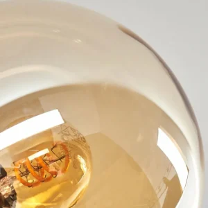 hofstein Gastor Plafonnier 74 cm Ambre, Clair, 6 lumières* Lampes En Verre