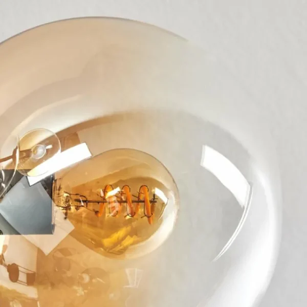 hofstein Gastor Plafonnier 91 cm Ambre, Clair, Fumé, 12 lumières* Lampes Modernes