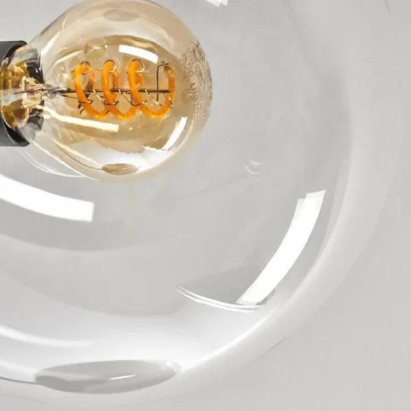 hofstein Gastor Plafonnier 74 cm Ambre, Clair, Fumé, 6 lumières* Lampes Modernes