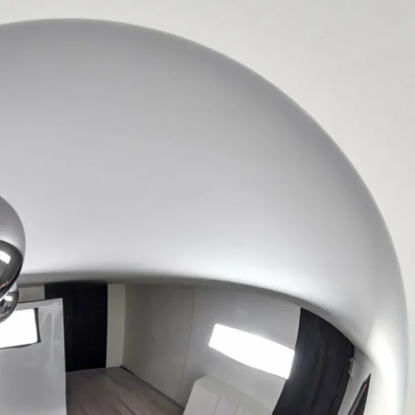 hofstein Gastor Plafonnier 87 cm Chrome, 8 lumières* Lampes En Verre