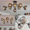 hofstein Gastor Plafonnier 87 cm Clair, Fumé, 8 lumières* Lampes Modernes