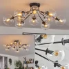 hofstein Gastor Plafonnier 91 cm Clair, 12 lumières* Lampes En Verre