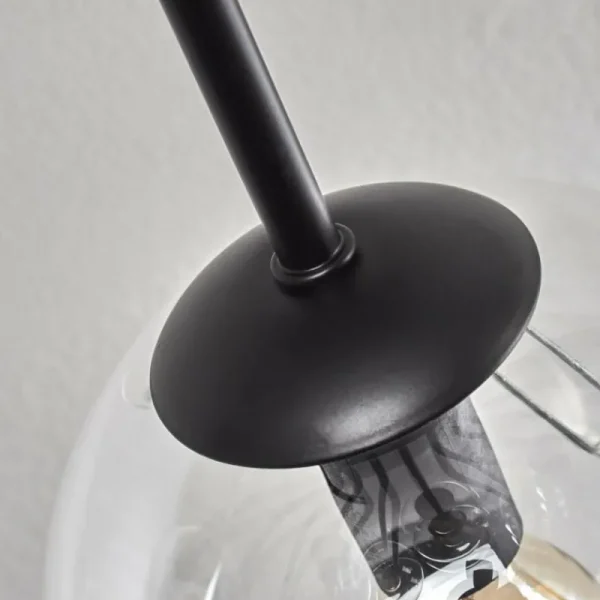 hofstein Gastor Plafonnier 91 cm Clair, 12 lumières* Lampes En Verre