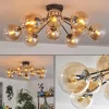 hofstein Gastor Plafonnier Ambre, Clair, 12 lumières* Lampes En Verre