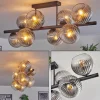 hofstein Gastor Plafonnier, Boule lumineuse Clair, Fumé, 8 lumières* Lampes Modernes