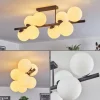 hofstein Gastor Plafonnier, Boule lumineuse Blanc, 8 lumières* Lampes En Verre