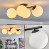 hofstein Gastor Plafonnier, Boule lumineuse Blanc, 4 lumières* Lampes En Verre