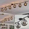 hofstein Gastor Plafonnier, Boule lumineuse Chrome, Fumé, 6 lumières* Lampes Modernes
