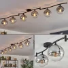 hofstein Gastor Plafonnier, Boule lumineuse Chrome, Clair, Fumé, 6 lumières* Lampes Modernes