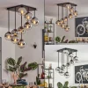 hofstein Gastor Plafonnier, Boule lumineuse Chrome, Clair, Fumé, 9 lumières* Lampes Modernes