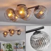 hofstein Gastor Plafonnier, Boule lumineuse Clair, Fumé, 5 lumières* Lampes Modernes