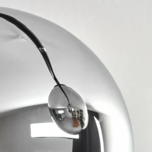 hofstein Gastor Plafonnier, Boule lumineuse Chrome, Fumé, 6 lumières* Lampes Modernes