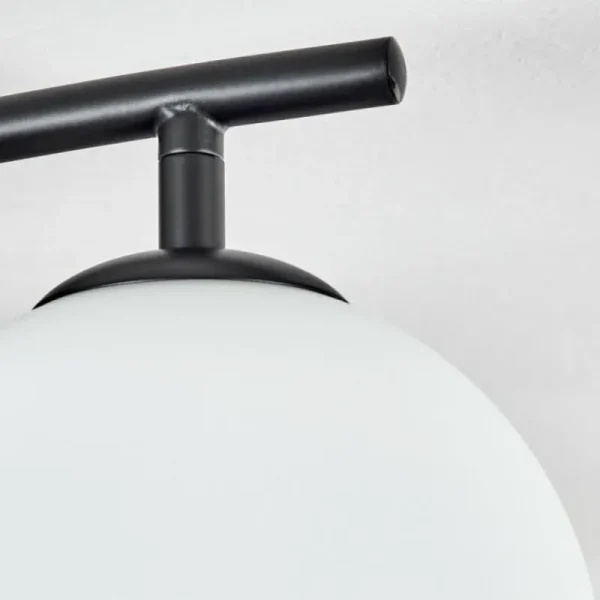 hofstein Gastor Plafonnier, Boule lumineuse Blanc, 2 lumières* Lampes En Verre