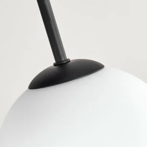 hofstein Gastor Plafonnier, Boule lumineuse Blanc, 5 lumières* Lampes En Verre