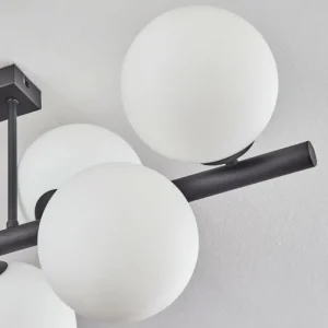 hofstein Gastor Plafonnier, Boule lumineuse Blanc, 8 lumières* Lampes En Verre