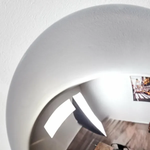 hofstein Gastor Plafonnier, Boule lumineuse Chrome, Fumé, 3 lumières* Lampes Modernes