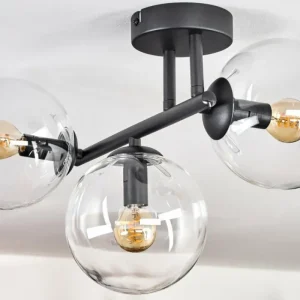 hofstein Gastor Plafonnier, Boule lumineuse Clair, 3 lumières* Lampes En Verre