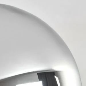 hofstein Gastor Plafonnier, Boule lumineuse Chrome, Fumé, 2 lumières* Lampes Modernes
