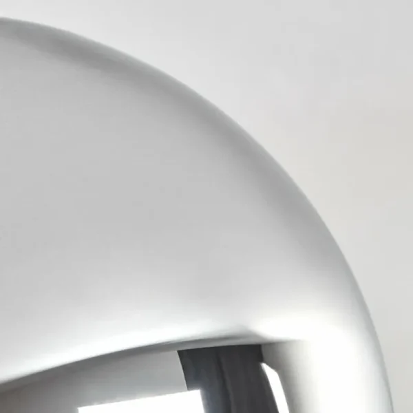 hofstein Gastor Plafonnier, Boule lumineuse Chrome, Fumé, 2 lumières* Lampes Modernes