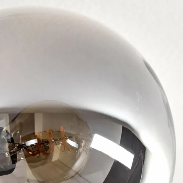 hofstein Gastor Plafonnier, Boule lumineuse Fumé, 10 lumières* Lampes Modernes