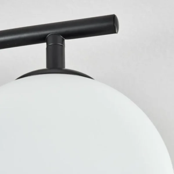 hofstein Gastor Plafonnier, Boule lumineuse Blanc, 4 lumières* Lampes En Verre