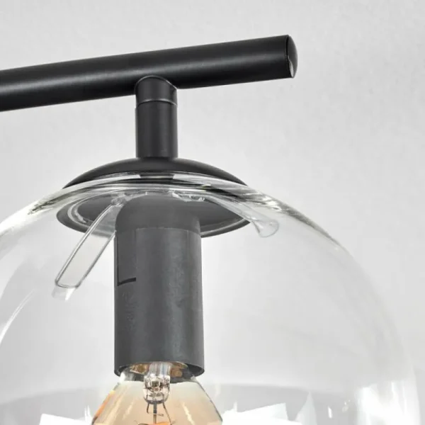 hofstein Gastor Plafonnier, Boule lumineuse Clair, 4 lumières* Lampes En Verre