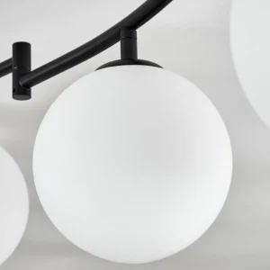hofstein Gastor Plafonnier, Boule lumineuse Blanc, 6 lumières* Lampes En Verre