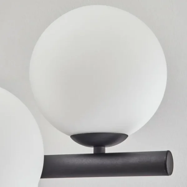 hofstein Gastor Plafonnier, Boule lumineuse Blanc, 8 lumières* Lampes En Verre