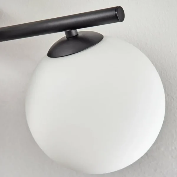 hofstein Gastor Plafonnier, Boule lumineuse Blanc, 4 lumières* Lampes En Verre