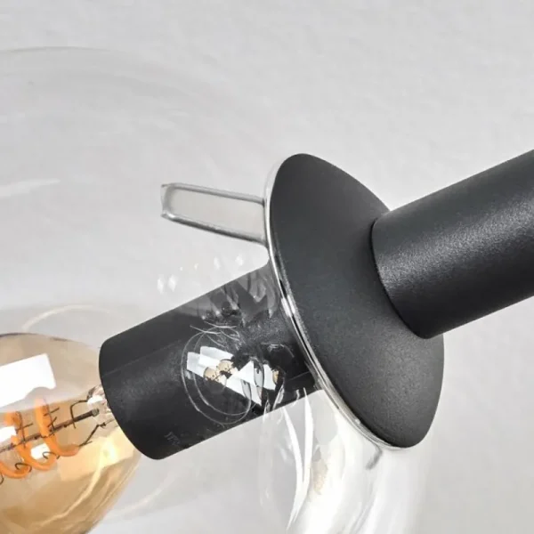 hofstein Gastor Plafonnier, Boule lumineuse Clair, 8 lumières* Lampes En Verre