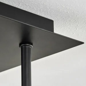hofstein Gastor Plafonnier, Boule lumineuse Chrome, Fumé, 5 lumières* Lampes Modernes